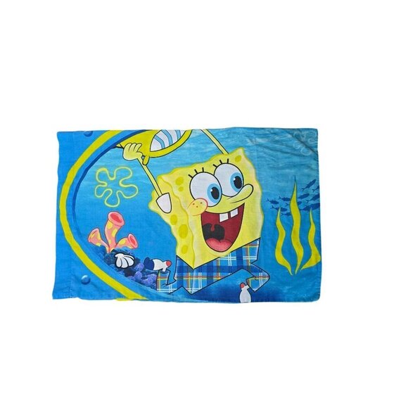 2009 Nickelodeon Spongebob Squarepants Pillowcase - Picture 1 of 9